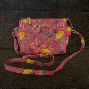Betsey Johnson floral purse